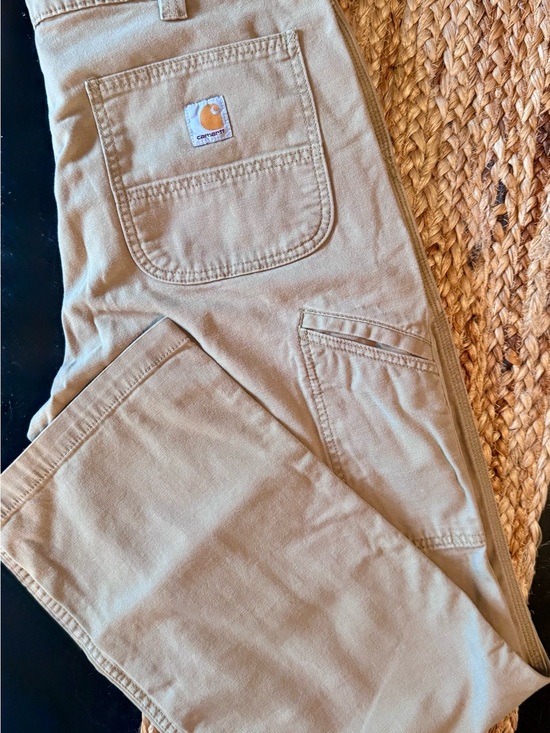 Carhartt Other - Carhartt Men's Relaxed Fit Khaki Canvas Work pants